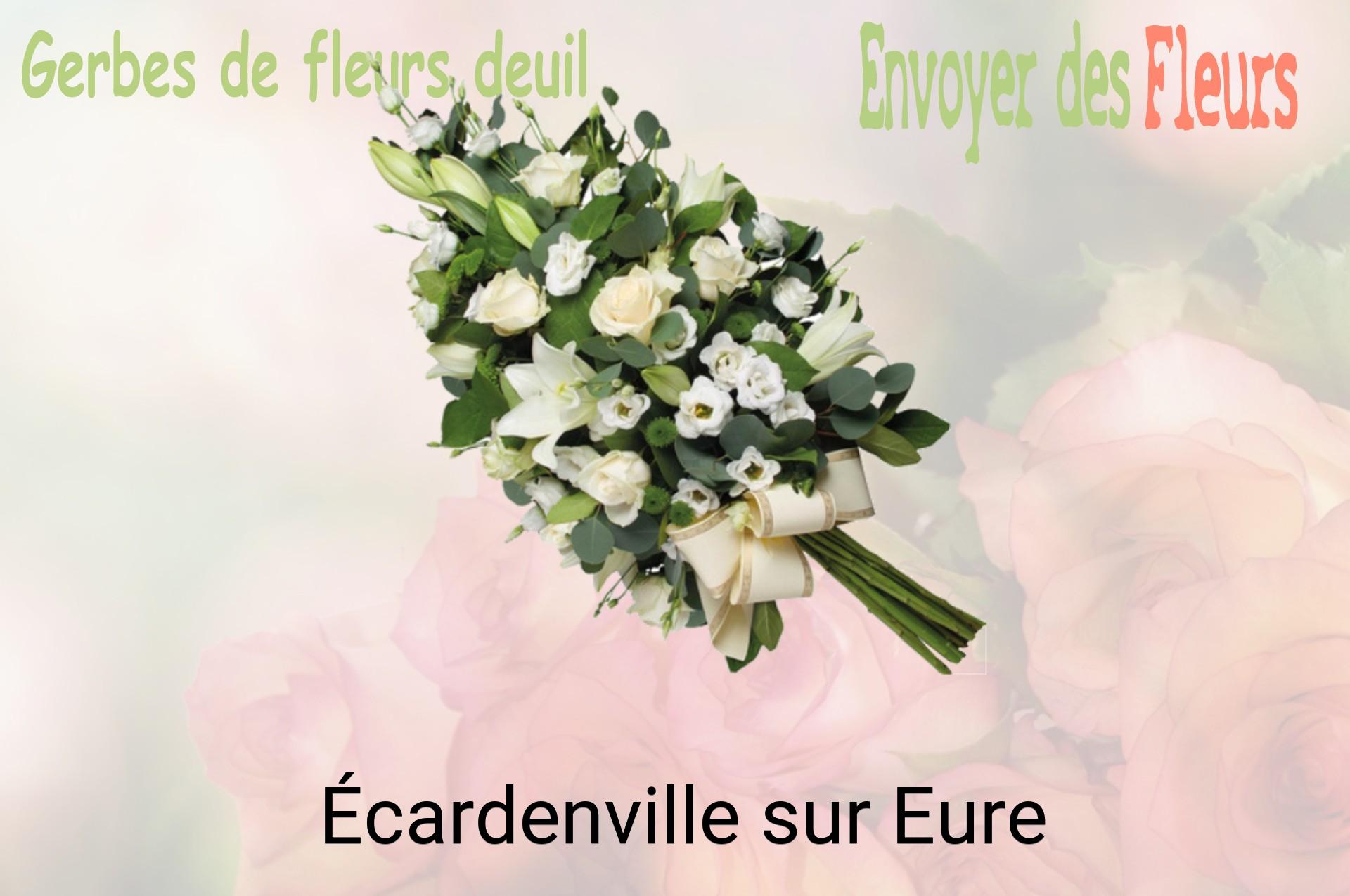 Gerbe de fleurs de deuil livrée à Écardenville-sur-Eure